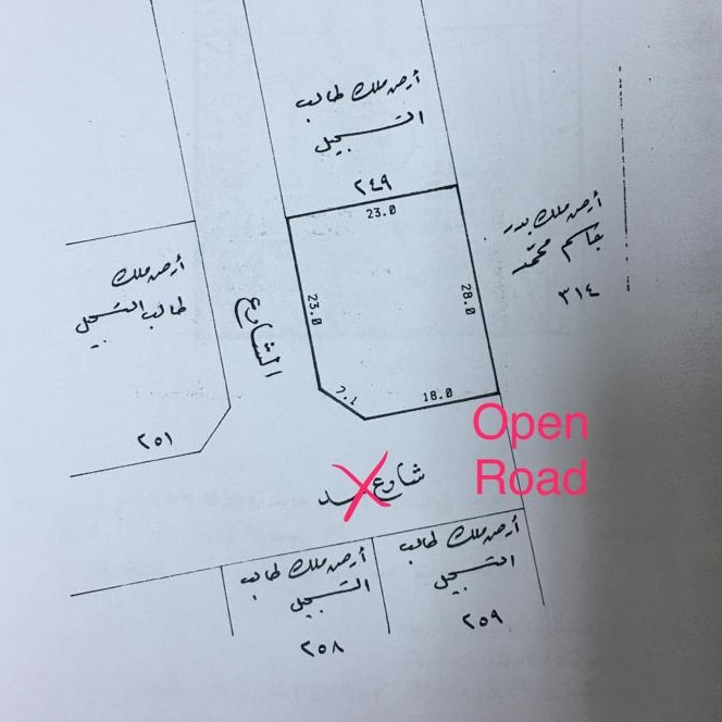 ارض في السويفية للبــيع