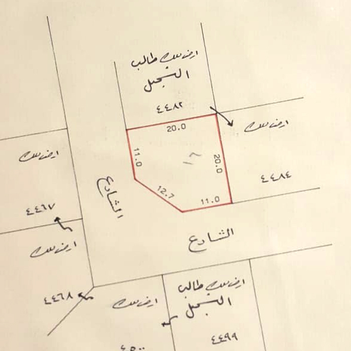 ارض في الدراز للبــيع