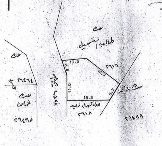 ارض في الجنبية للبــيع