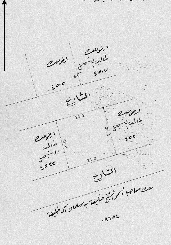 ارض في توبلي للبــيع