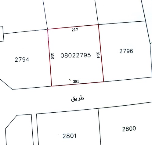 ارض في توبلي للبــيع