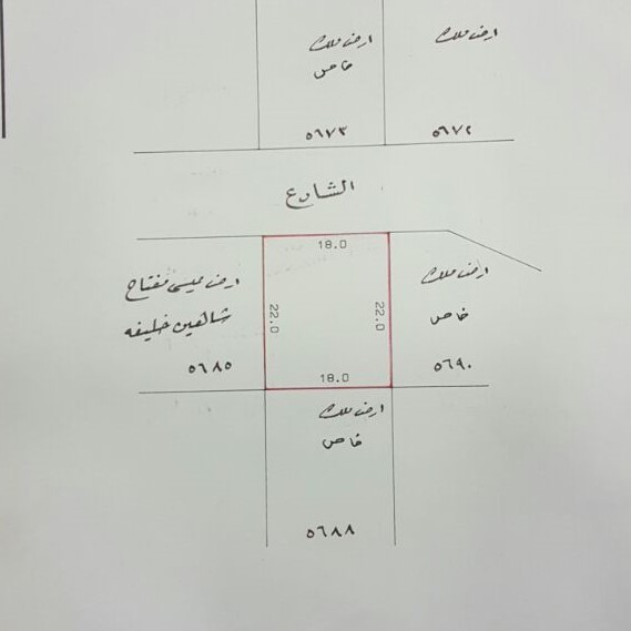 بناية في الحد للبــيع